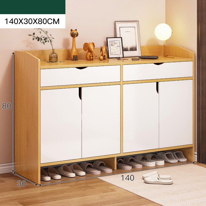 Shoe Cabinets Large Capacity Shoe Rack Solid Wood Shoe Organizer Schuhschränke Furnitures