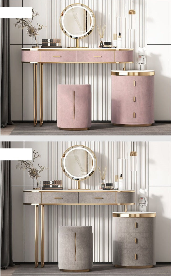 Dressing Table Sets Simple Modern Schminktisch Set Designer Bedroom Luxury Storage Cabinets