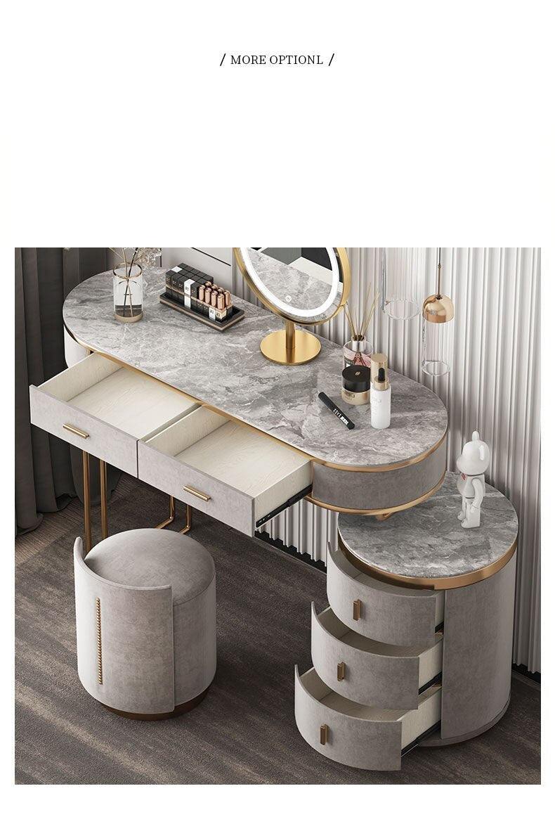 Dressing Table Sets Simple Modern Schminktisch Set Designer Bedroom Luxury Storage Cabinets