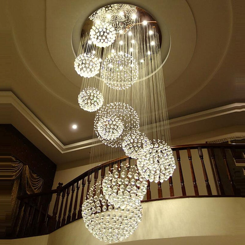 Chandelier Crystal Ball Design Lustre Large Lights Chandeliers