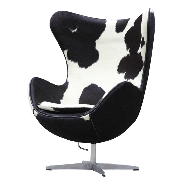 Wing Chair Designer Leisure Nordic Modern Leather Sessel Simple Creative Wing Chairs