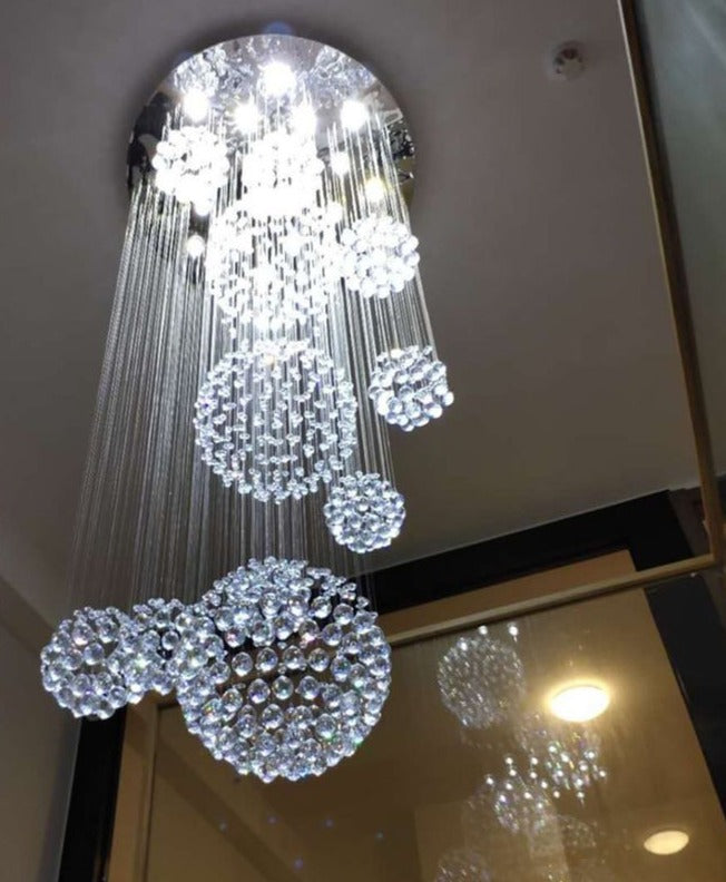 Chandelier Crystal Ball Design Lustre Large Lights Chandeliers