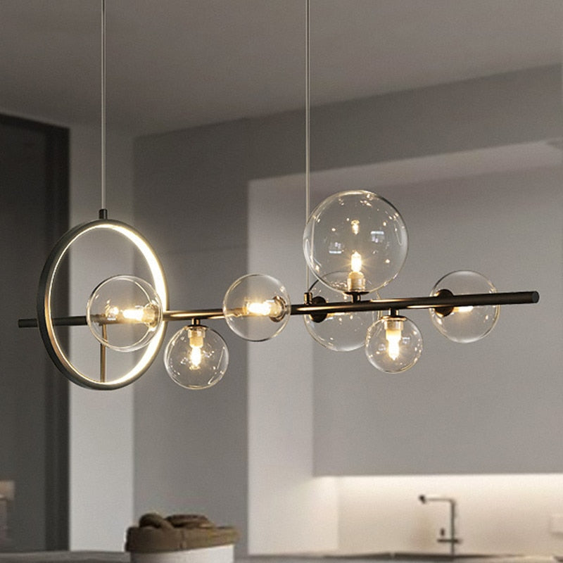 Vintage LED Pendant Lamp Industrial Modern Black Pendant Lighting