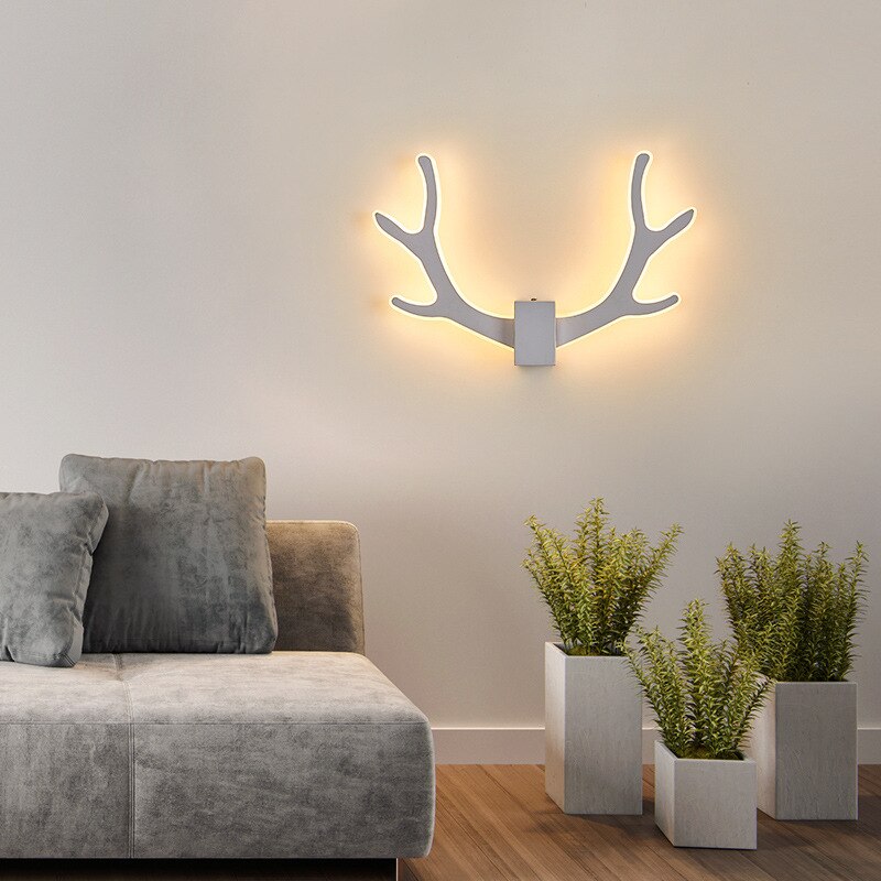 Wall Lamps Modern Nordic Indoor Led Antler Sconce Wall Lights