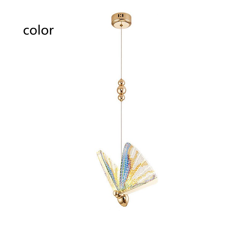 Pendant Light Modern LED Glass Butterfly Hanging  Indoor Pendant Lights