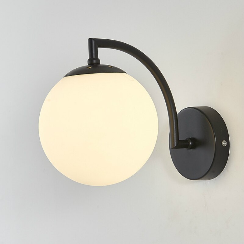 Wall Lamps Modern Led Glass Ball Nordic Minimalist Bedside Wall Lights