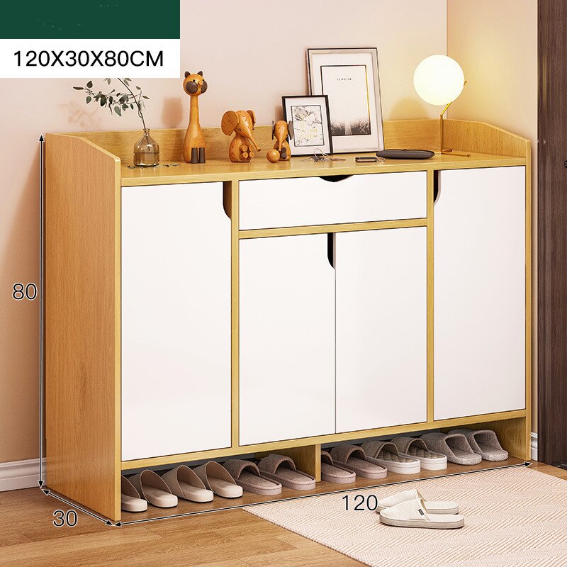 Shoe Cabinets Large Capacity Shoe Rack Solid Wood Shoe Organizer Schuhschränke Furnitures