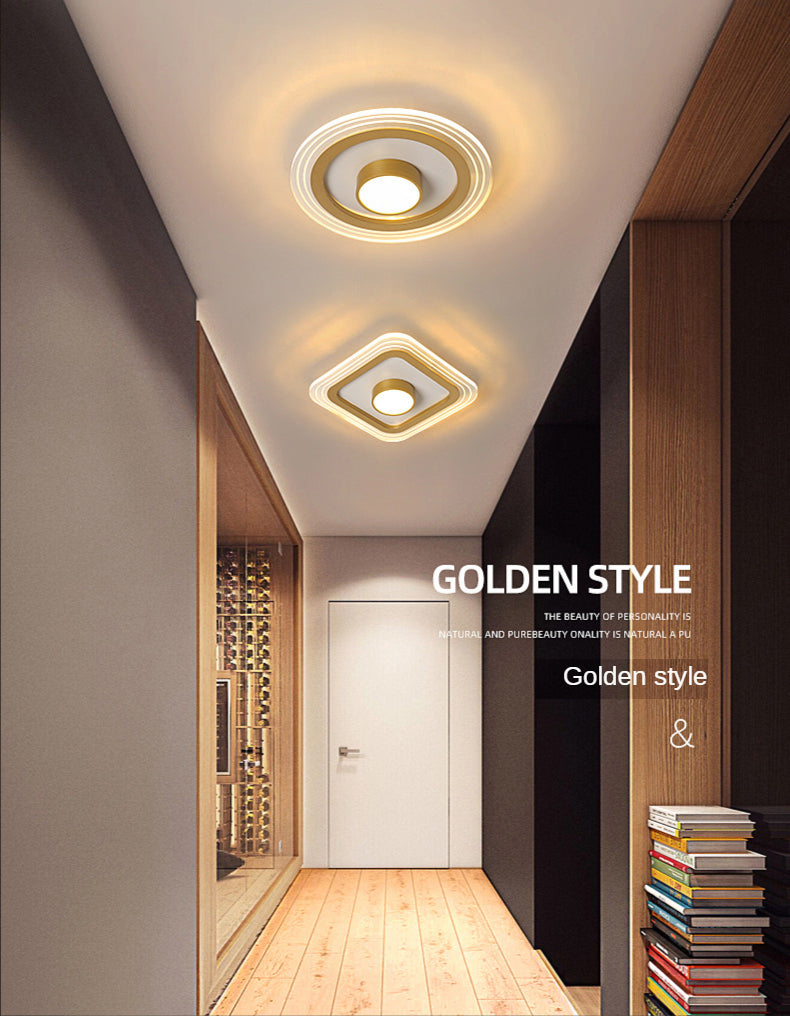 Ceiling Light Modern Led Creative Entrance Corridor Aisle Ceiling Lights