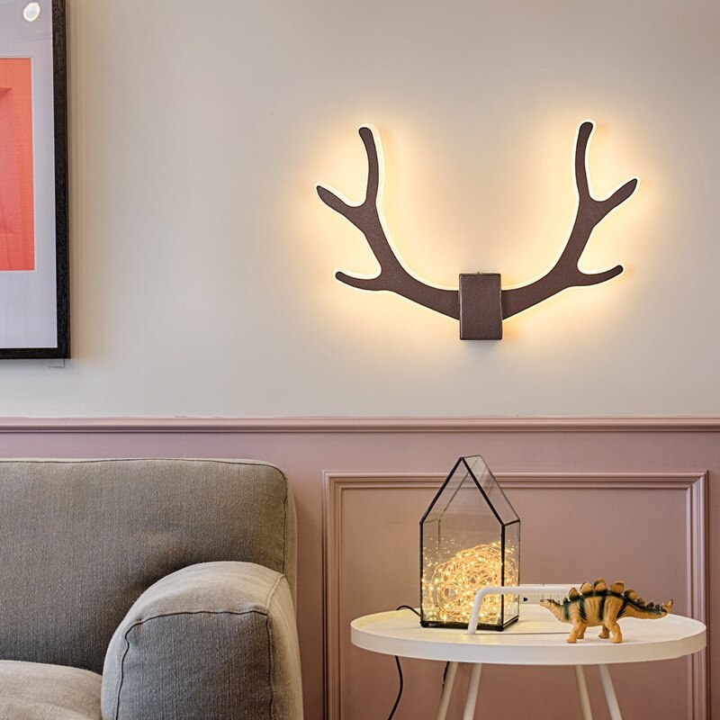 Wall Lamps Modern Nordic Indoor Led Antler Sconce Wall Lights