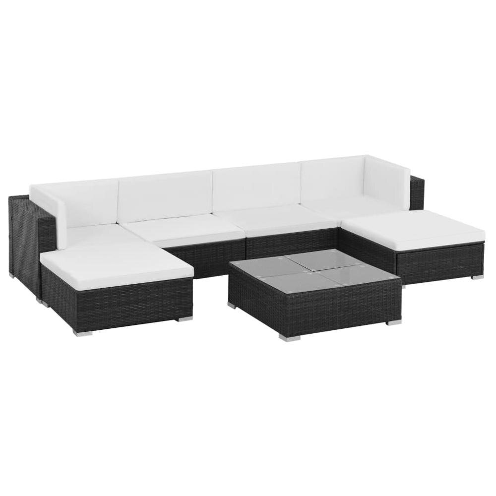 Sofa 8pcs Outdoor Outdoor Sectional Sofa Units Garden Sectional Rattan Sofa Sets 