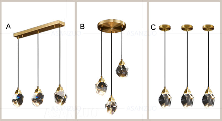 Pendant Light Crystal Modern Hanging Lighting Fixtures Pendant Lights