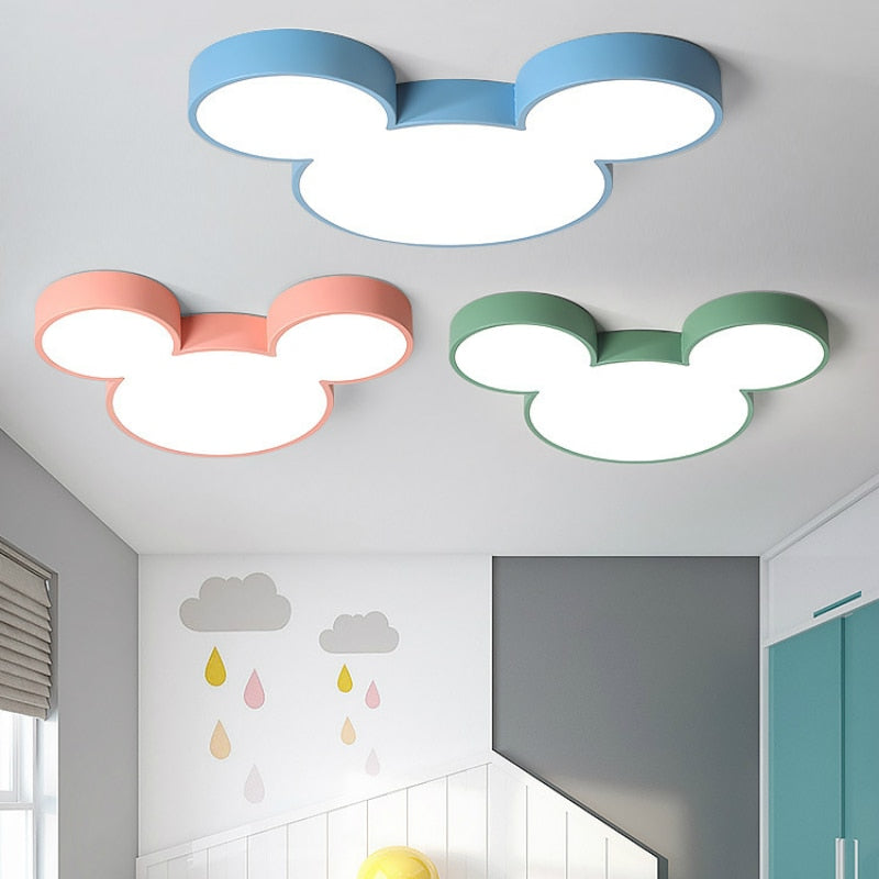 Children's Room Lighting Modern Mickey Nordic Creative Kids Room Lights