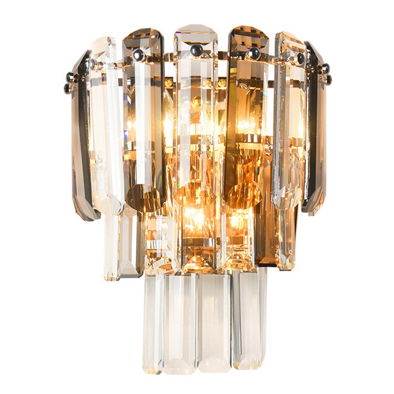 Wall Lamps Modern Minimalist Style Crystal Bedside Corridor Wall Lights