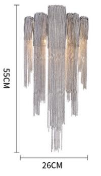 Wall Lamp Luxury Tassel Pengda Iron Retro Aluminum Light Wandleuchten