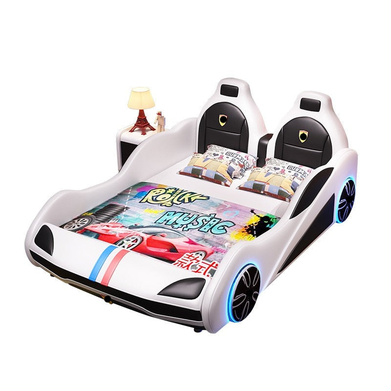 Kids Bed Boy Single Bed Teenager Children's Room Cartoon Car Bed