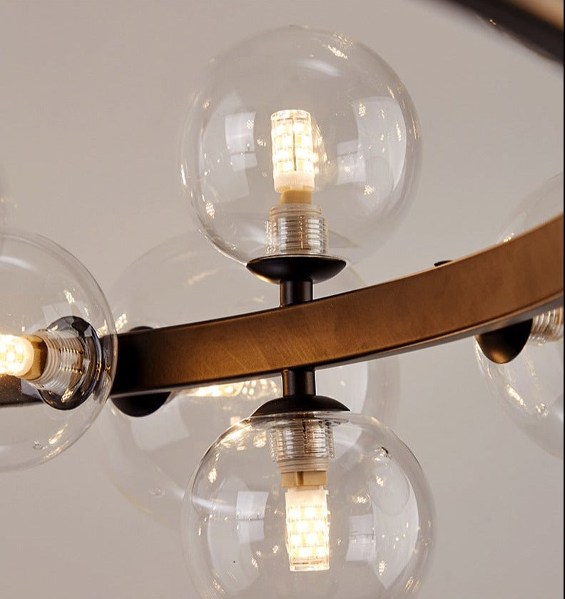 Vintage LED Pendant Lamp Industrial Modern Black Pendant Lighting