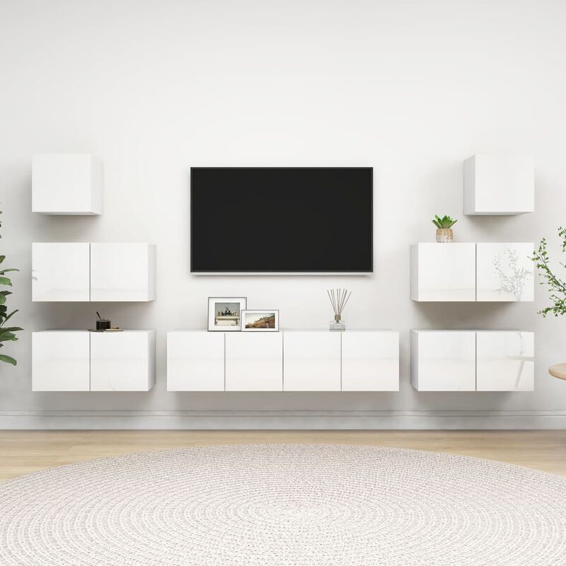 TV Stand Furniture Sets Modern TV Lowboard Combination TV Cabinet Sets