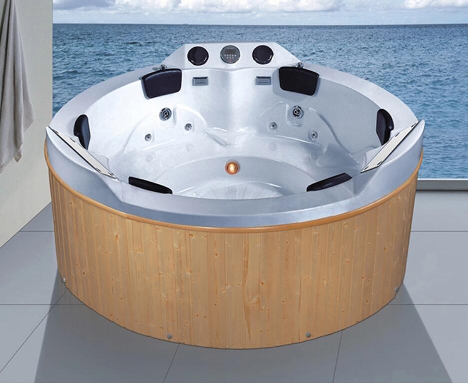 Outdoor Whirlpool Round Swimming Pool Bathtub Hydromassage Surfing SPA Pool 