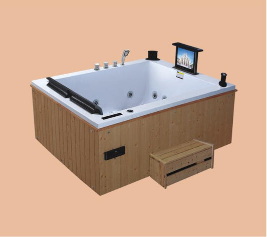 Bathtub Bathroom Fiberglass Whirlpool Swimming Pool Acrylic Hydromassage Surfing Outdoor Pool Spa