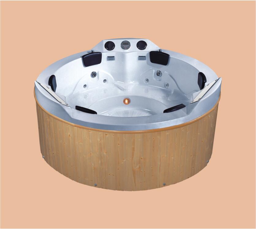 Outdoor Whirlpool Round Swimming Pool Bathtub Hydromassage Surfing SPA Pool 