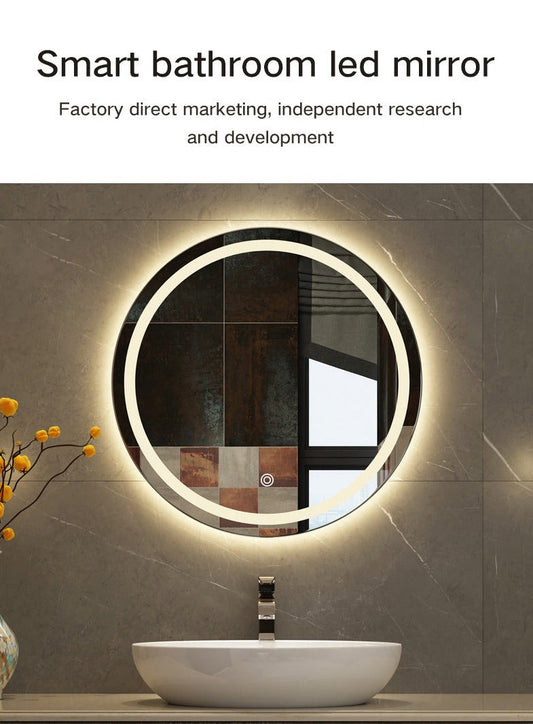 Smart Mirror Intelligenter LED Badezimmerspiegel / Intelligent LED Bathroom Mirror