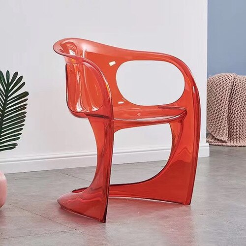 Panton Chair Creative Acrylic Dining Ghost Chair Diningroom Furniture Panton Chairs