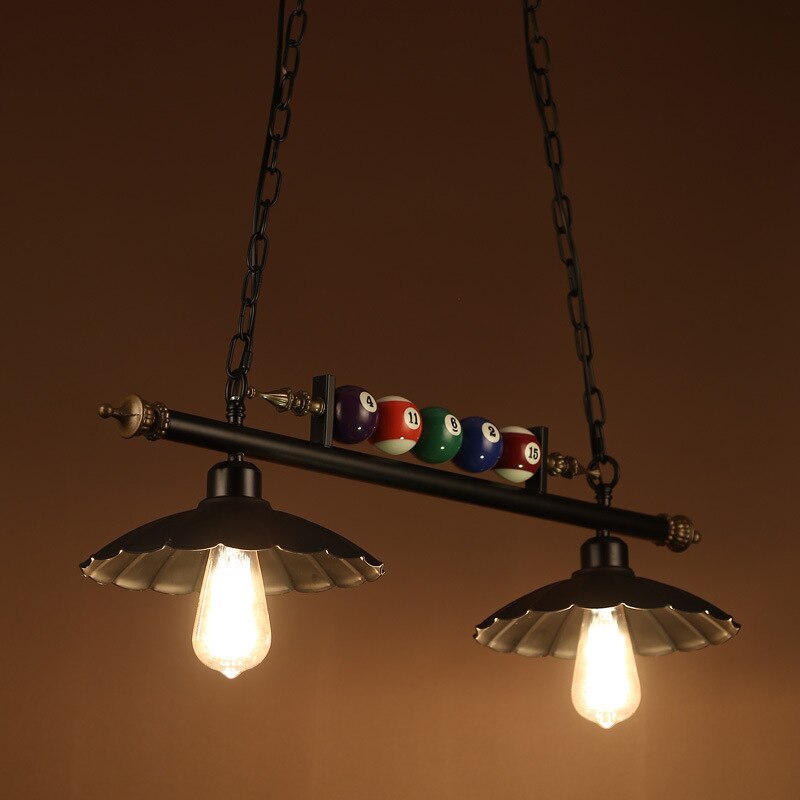 Pendant Light Loft Iron Chandelier Pendant Hanging Billards Lights