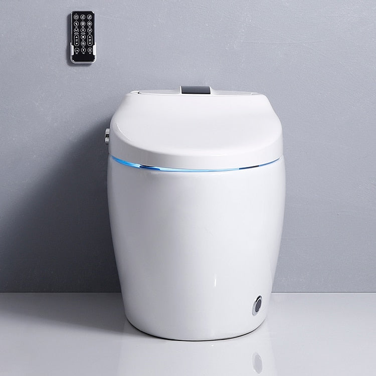 Bathroom Toilet S-trap Automatic Opening Cover Intelligent WC Remote Controlled Smart Toilette Bidet