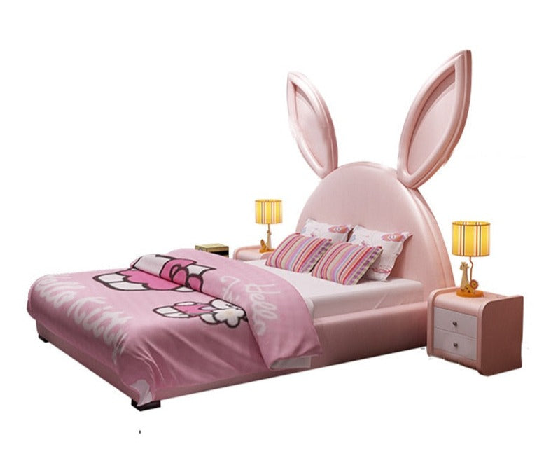 Kids Bed 1.5m 1.8m Double Leather Bed