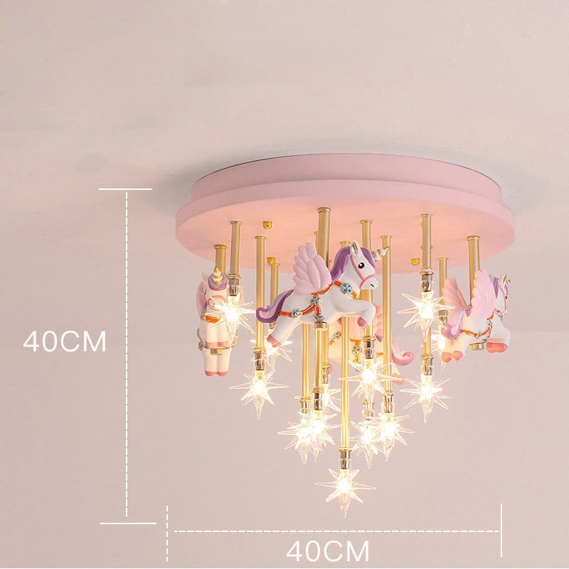 Children's Room Lighting Round Shape Kids Room Lights