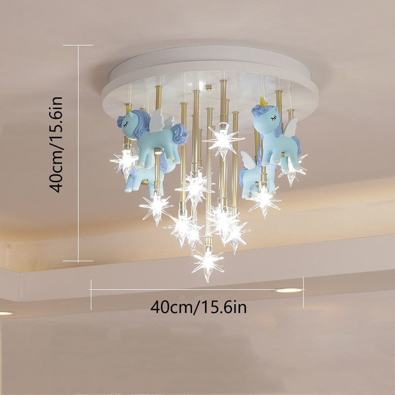 Children's Room Lighting Round Shape Kids Room Lights