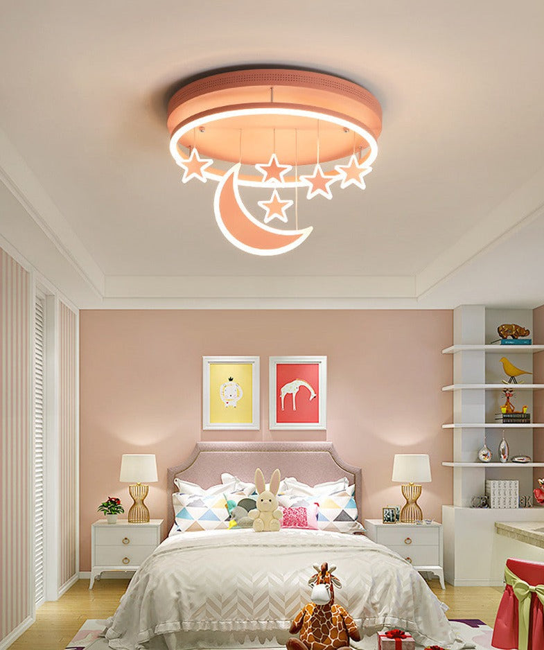 Children's Room Lighting Chandelier Kids Led Star Room Lights