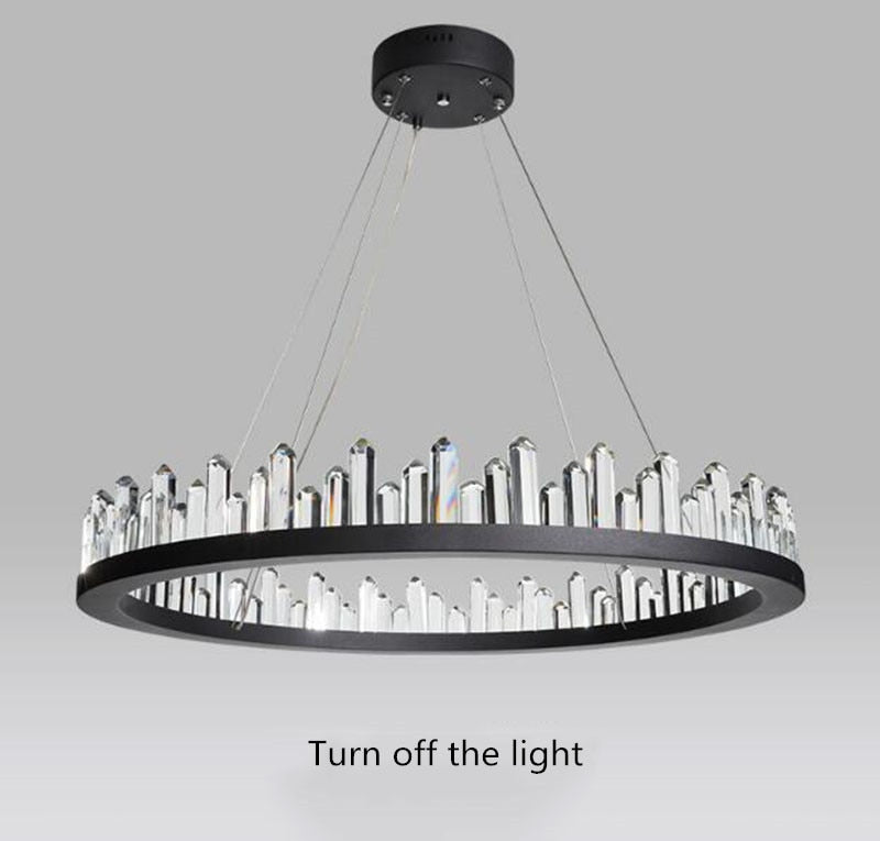 Pendant Light Manggic Modern Crystal Hanging LED Nordic Light Leuchter