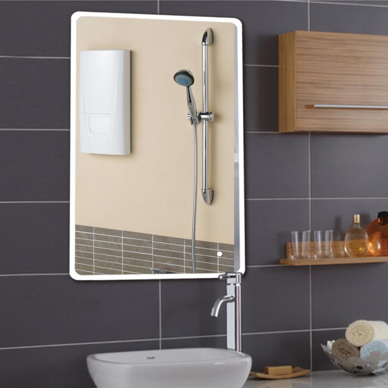 Smart Mirror LED Badezimmerspiegel Copper-free Mercury Bathroom Mirror LCD Lights Aluminum Frame  Mirrors