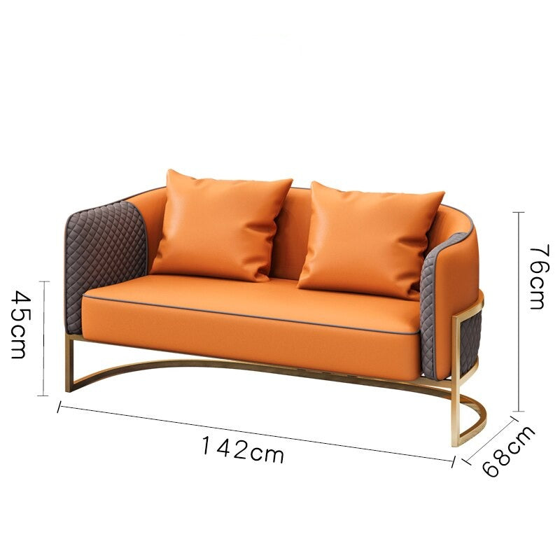 Sofa Sets Nordic Living Room Hotel Lobby Leisure Table Sets 