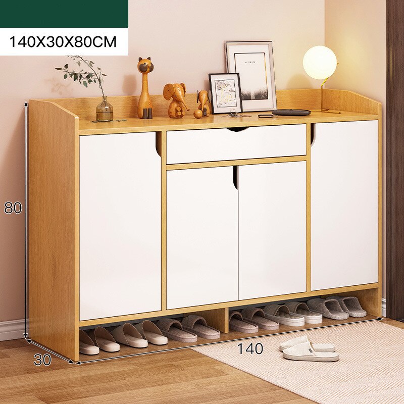 Shoe Cabinets Large Capacity Shoe Rack Solid Wood Shoe Organizer Schuhschränke Furnitures