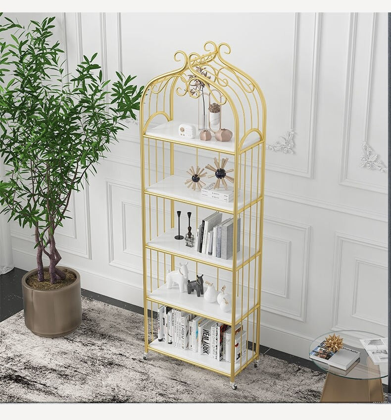 Storage Cabinets Living Room Nordic Racks Iron Art Bird Cage Storage Organizer Schränke