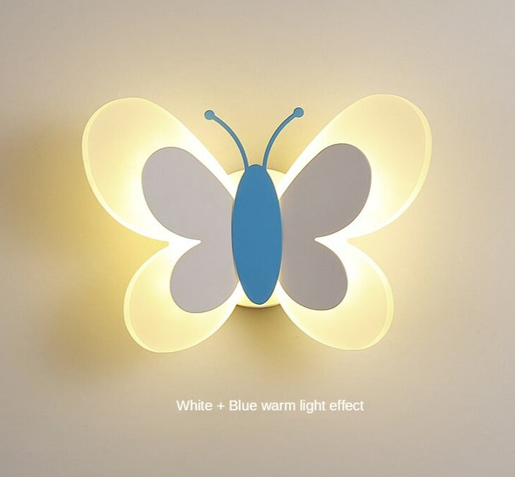 Wall Lamps Modern LED Sconce Nordic Cartoon Butterfly Kids Wall Lights