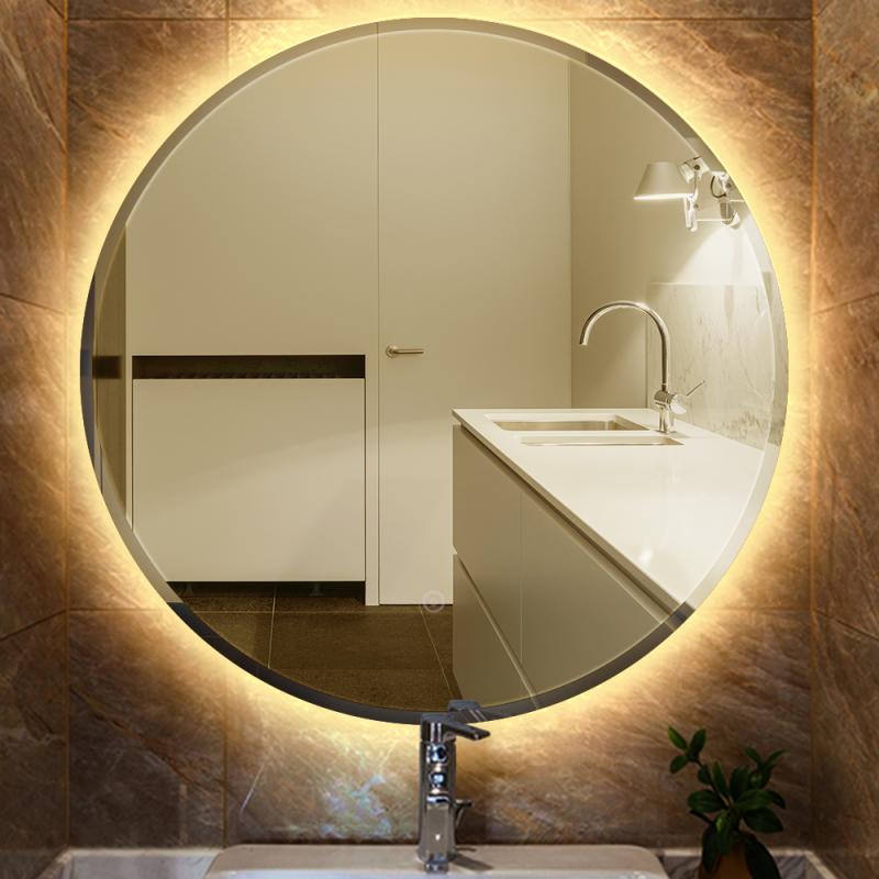 Smart Mirror LED Badezimmerspiegel Lights High Quanlity Wall Mounted Lighted Smart Round Bathroom Mirror