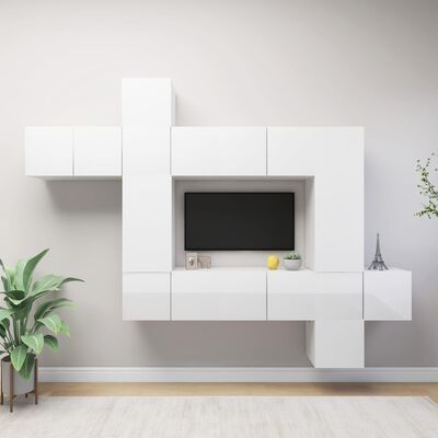 TV Stand Furniture Sets Modern TV Lowboard Combination TV Cabinet Sets