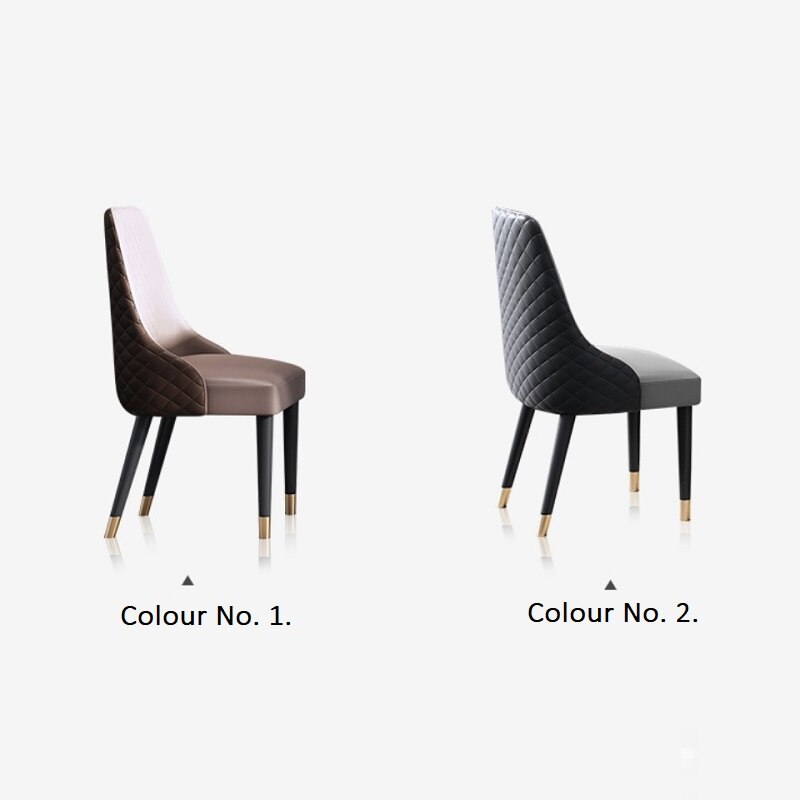 Dining Chairs Sets Luxury Leather Minimalist Esszimmerstühle Modern Living Room Upholstery Chair Set