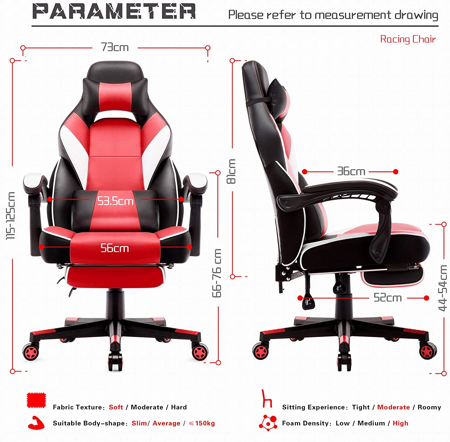 Game Chair Computer Gaming Chair With Ergonomic High Back Gamers Chairs