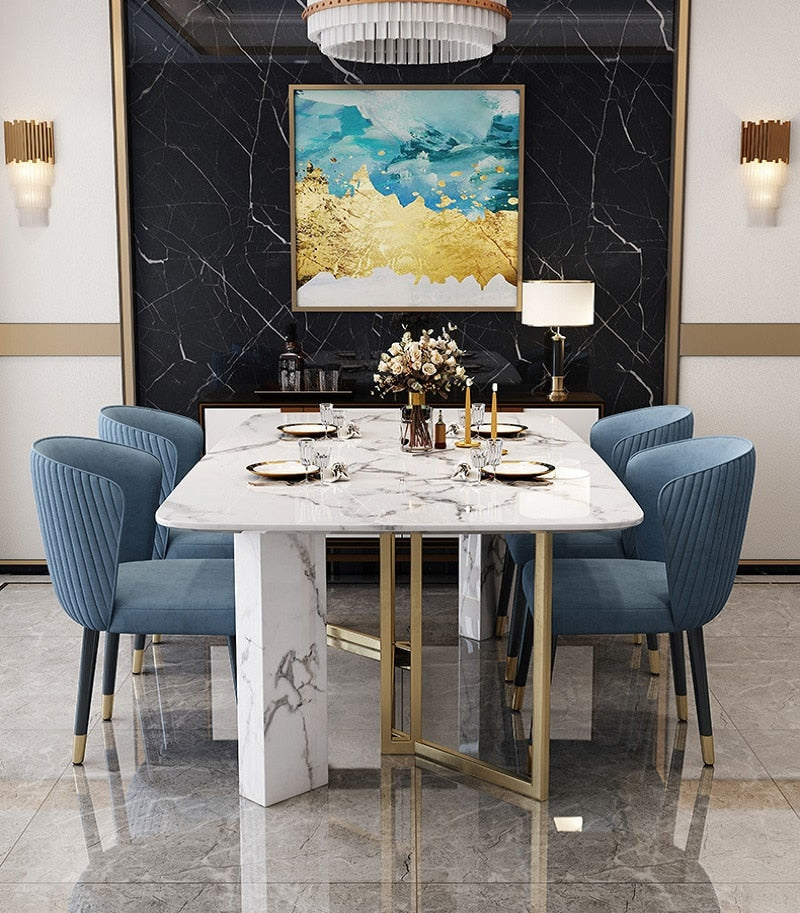 Dining Tables Furniture Kitchen & Dining Room Tables Modern Marble Esstisch 