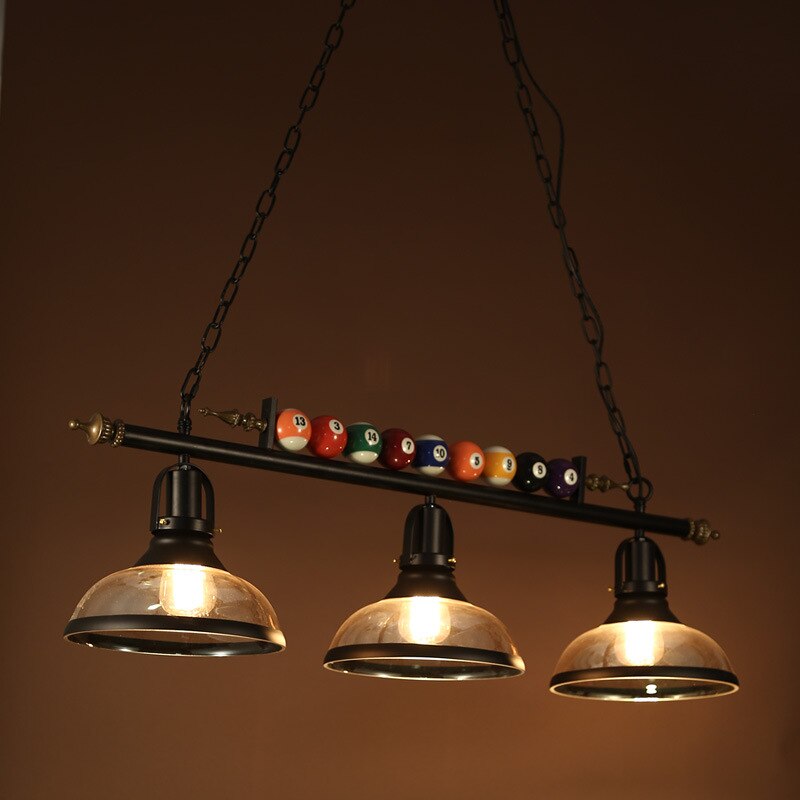 Pendant Light Loft Iron Chandelier Pendant Hanging Billards Lights