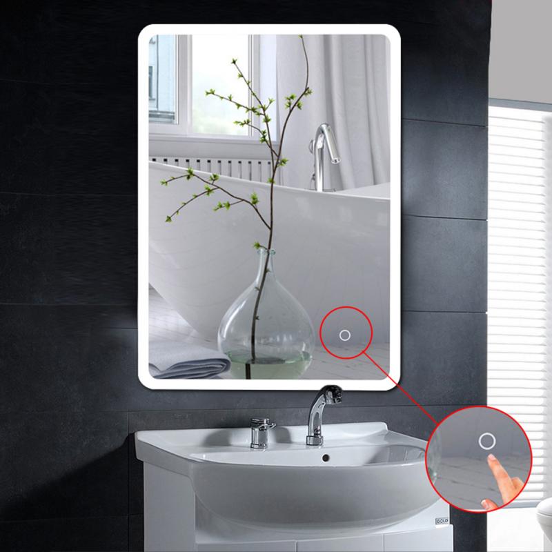 Smart Mirror LED Badezimmerspiegel Copper-free Mercury Bathroom Mirror LCD Lights Aluminum Frame  Mirrors