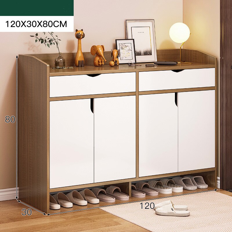 Shoe Cabinets Large Capacity Shoe Rack Solid Wood Shoe Organizer Schuhschränke Furnitures