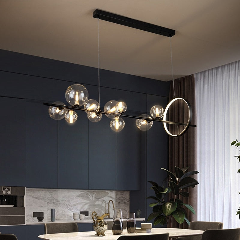 Vintage LED Pendant Lamp Industrial Modern Black Pendant Lighting