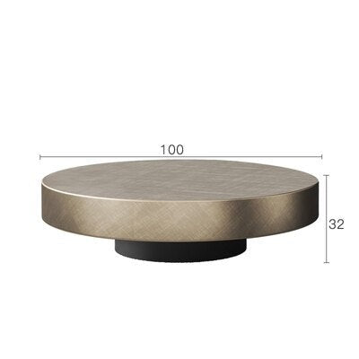 Table Modern Metal Coffee Tisch Living Room Design Round Tables Sets