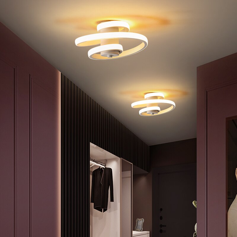 Ceiling Light Led Nordic Lighting Fixture AC90-260V Corridor Aisle Ceiling Lights