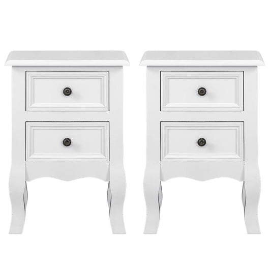 Bedside Cabinet Bedroom Bedside Nachttisch 2Pcs/Set Bedroom Furniture Nightstand